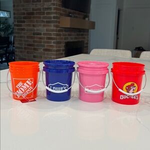 Cute!! Mini Buckets 
bundle ❤️💕💙